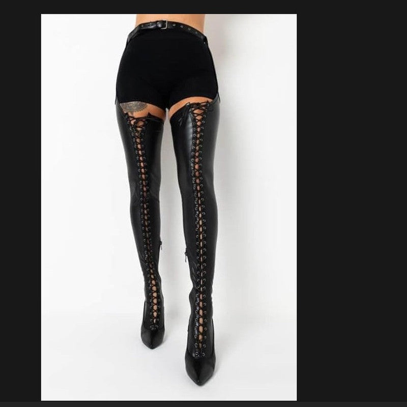Vintage-inspirierte orthopädische Stiefel