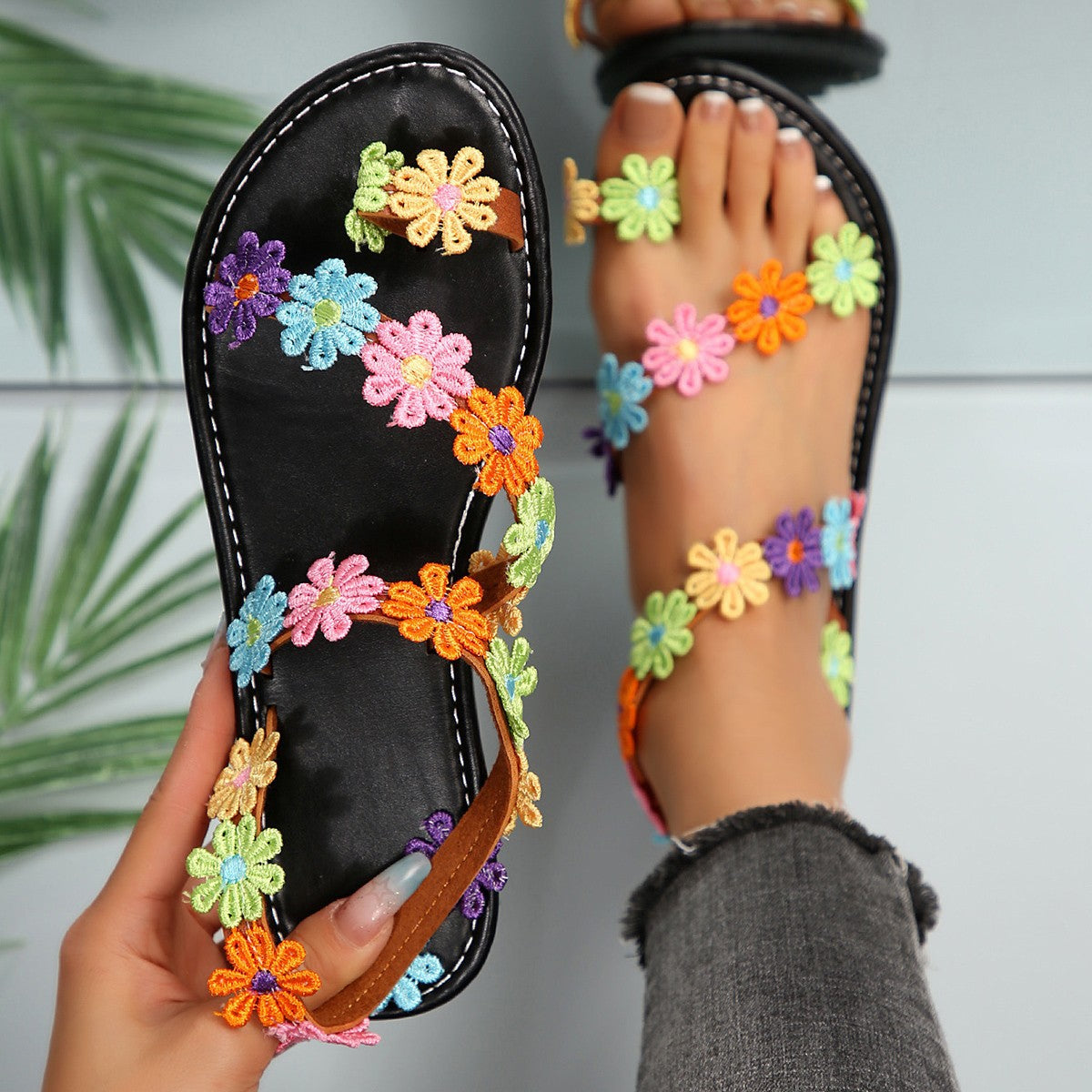 Klassische Orthopädische Sandalen mit zeitlosem Stil