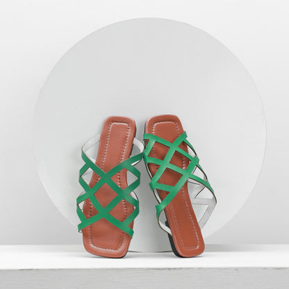 Vintage inspirierte Orthopädische Sandalen