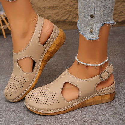 Klassische Orthopädische Sandalen mit zeitlosem Stil