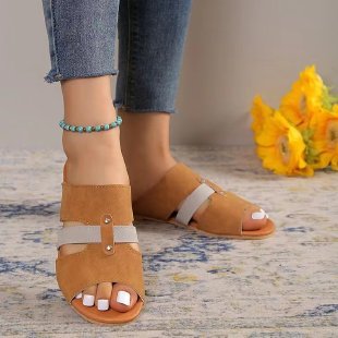 Vintage inspirierte Orthopädische Sandalen