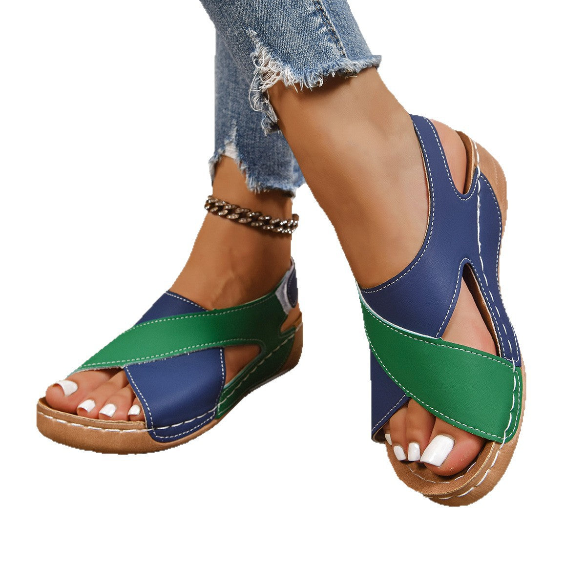 Vintage inspirierte Orthopädische Schuhe