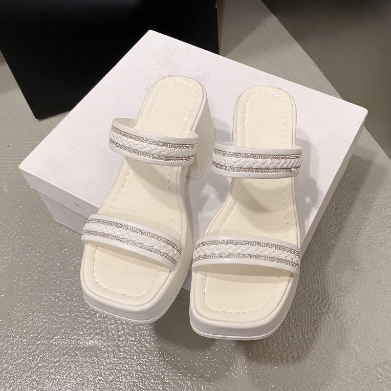 Vintage inspirierte Orthopädische Sandalen