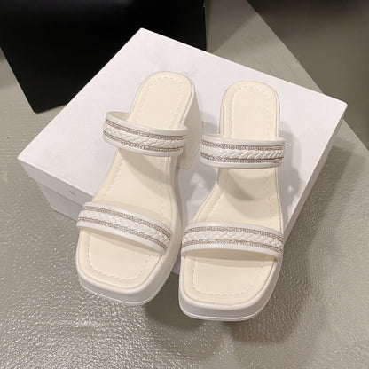 Vintage inspirierte Orthopädische Sandalen