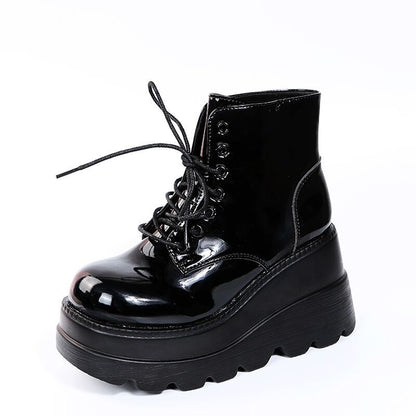 Vintage inspirierte Orthopädische Stiefel