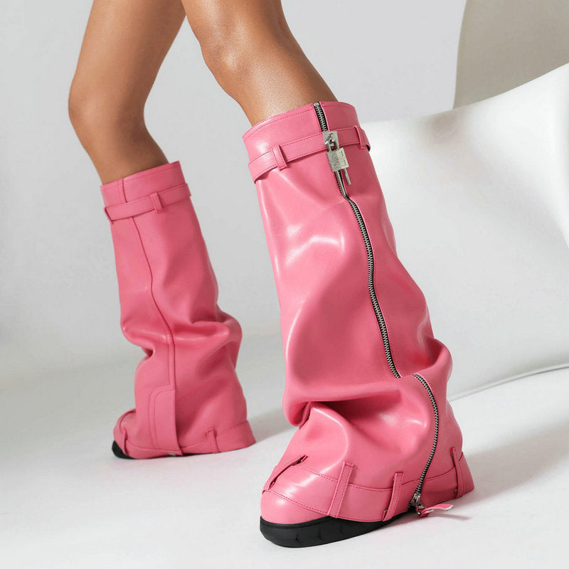 Anmutige Orthopädische Stiefel für modernen Look