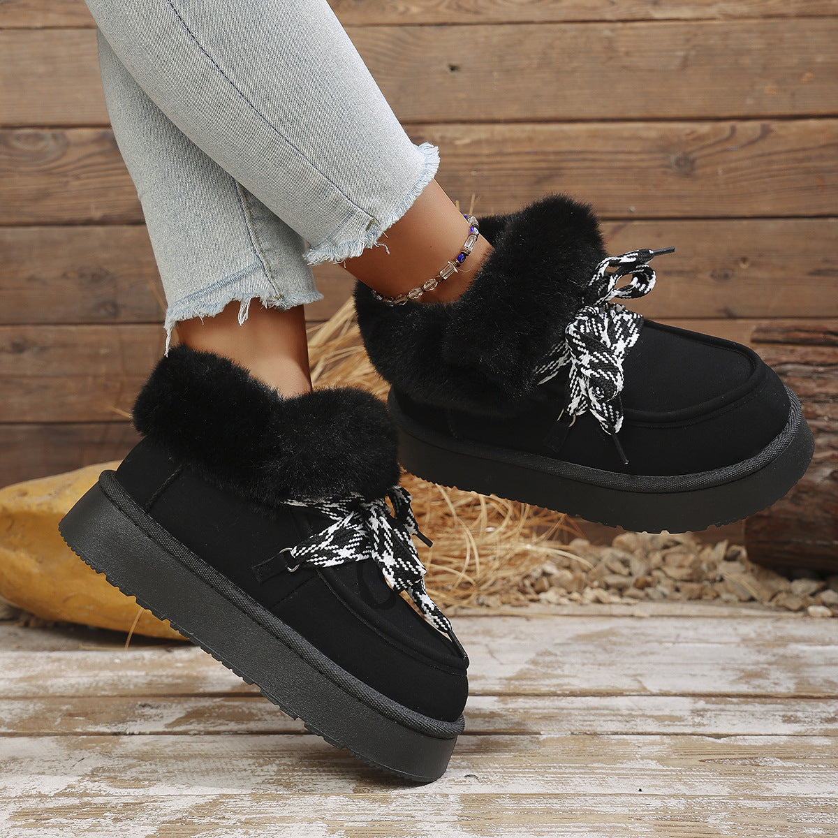 Anmutige Orthopädische Stiefel für modernen Look