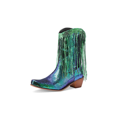 Vintage inspirierte Orthopädische Stiefel