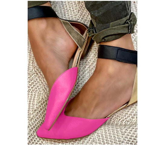 Vintage inspirierte Orthopädische Sandalen