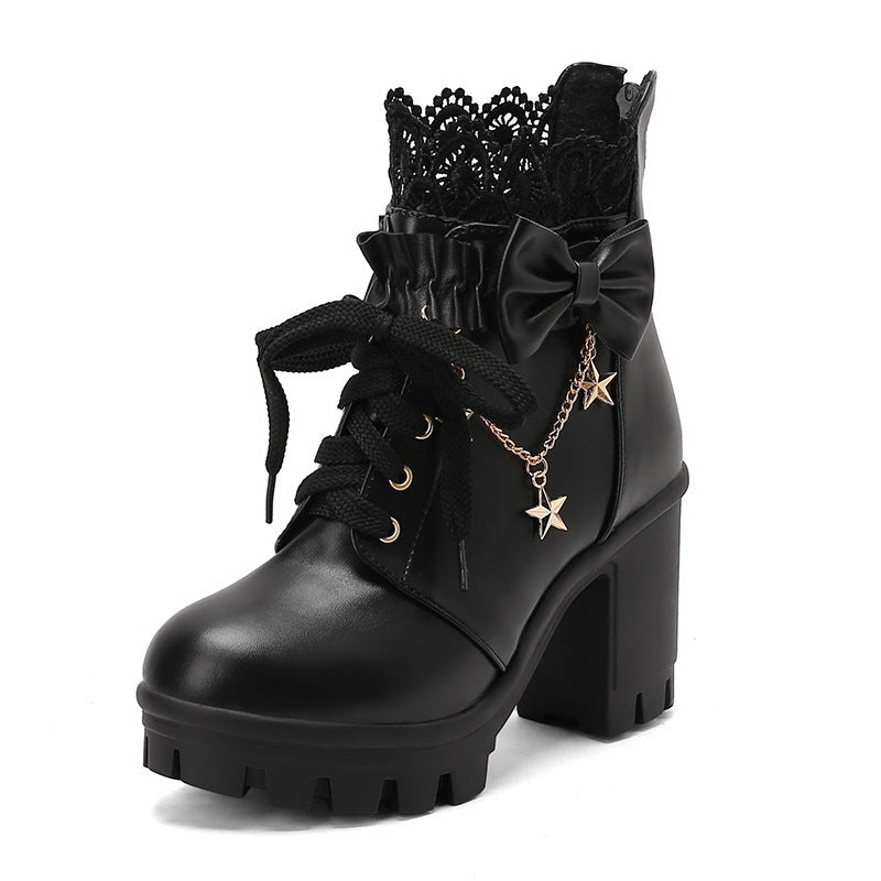 Schicke Orthopädische Stiefel mit einzigartigem Design