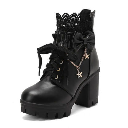 Schicke Orthopädische Stiefel mit einzigartigem Design