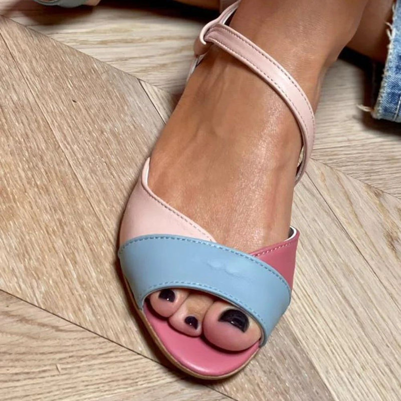 Klassische Orthopädische Sandalen mit zeitlosem Stil
