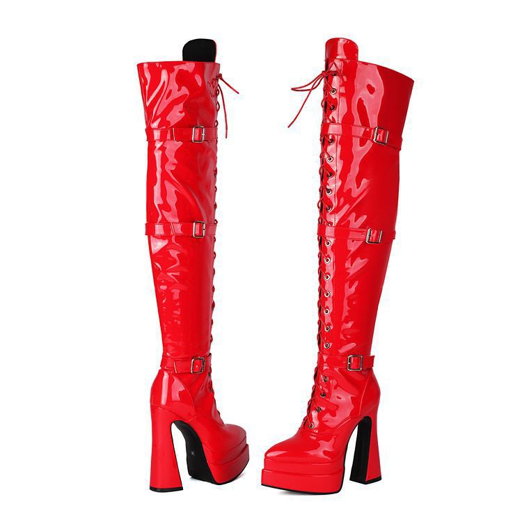 Vintage inspirierte Orthopädische Stiefel