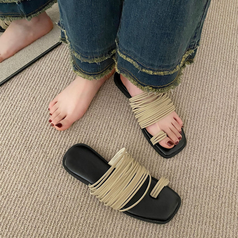 Vintage inspirierte Orthopädische Sandalen