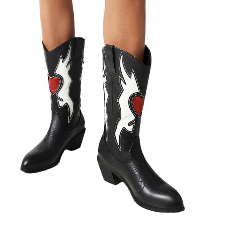 Vintage inspirierte Orthopädische Stiefel