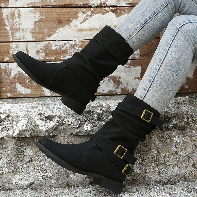 Klassische Orthopädische Stiefel mit zeitlosem Stil