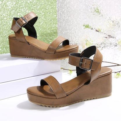 Vintage inspirierte Orthopädische Sandalen