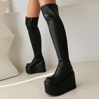 Anmutige Orthopädische Stiefel für modernen Look