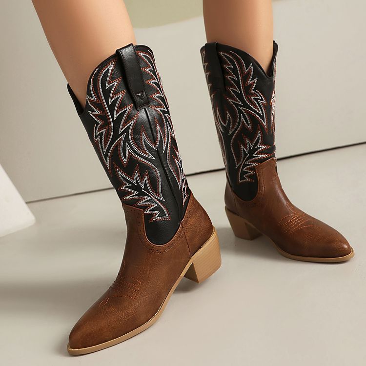 Vintage inspirierte Orthopädische Stiefel