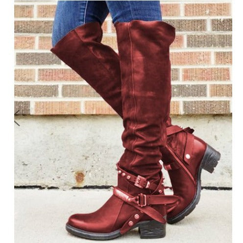 Vintage inspirierte Orthopädische Stiefel