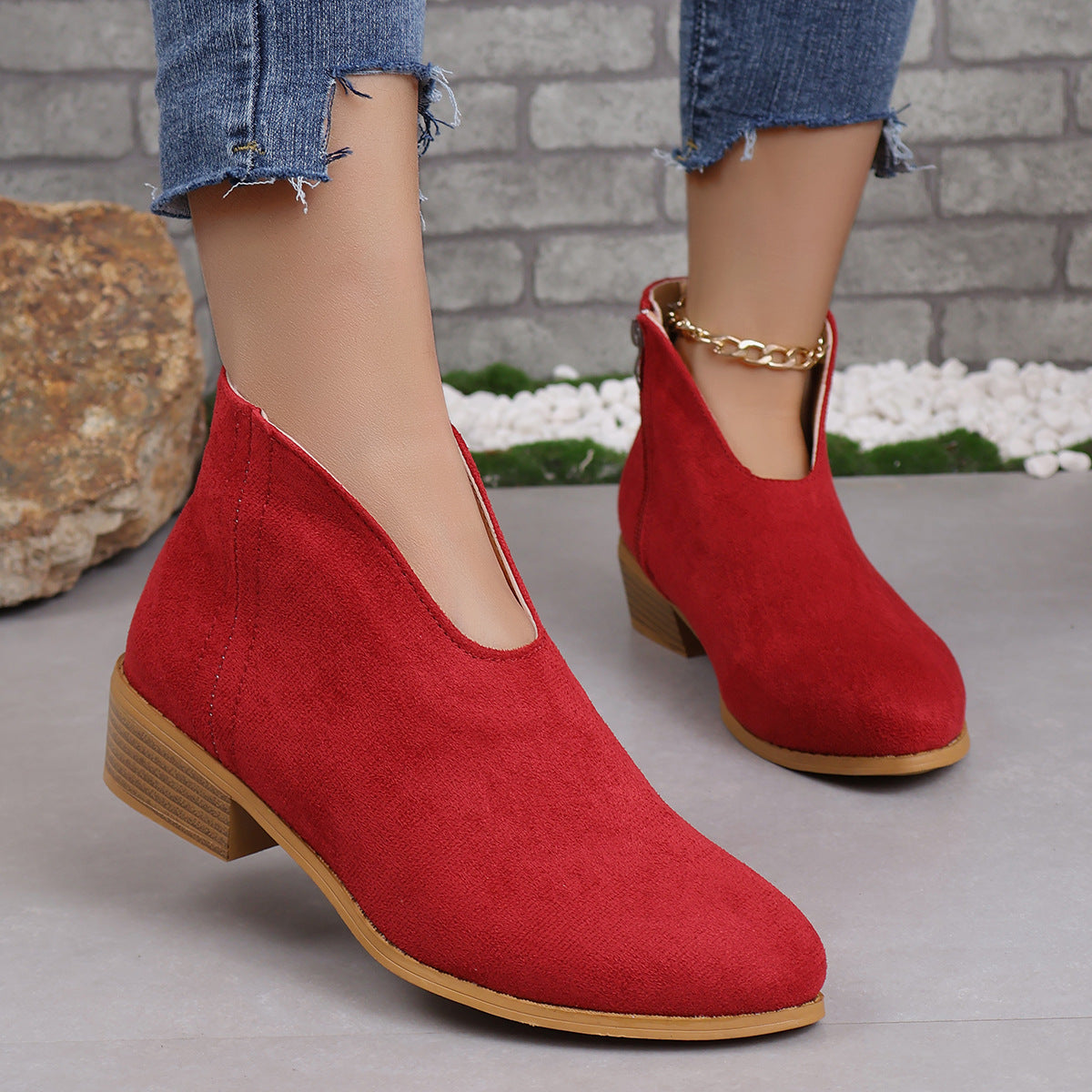 Vintage inspirierte Orthopädische Stiefel