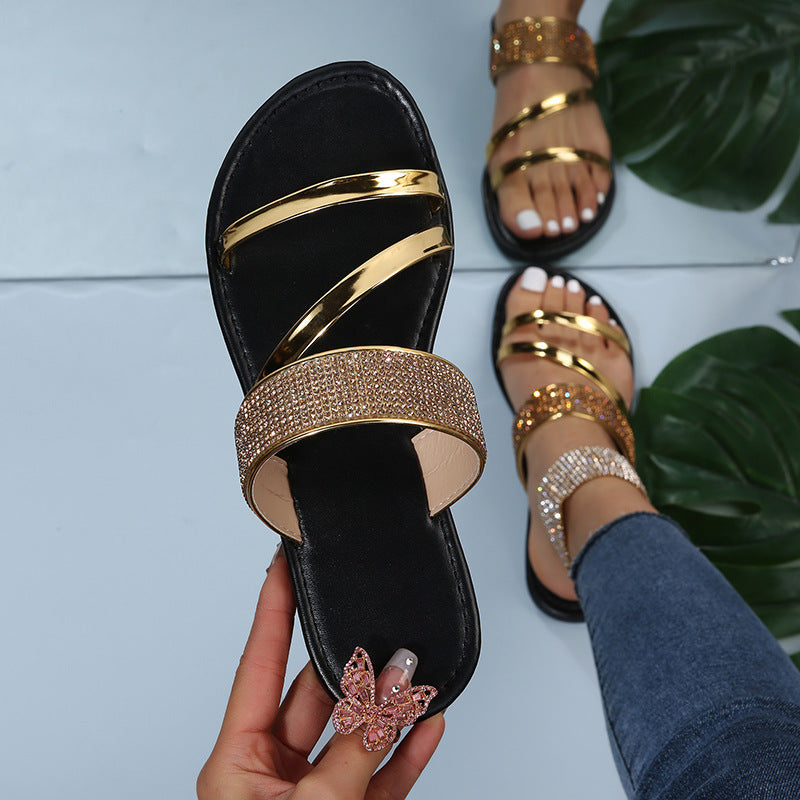 Vintage inspirierte Orthopädische Sandalen