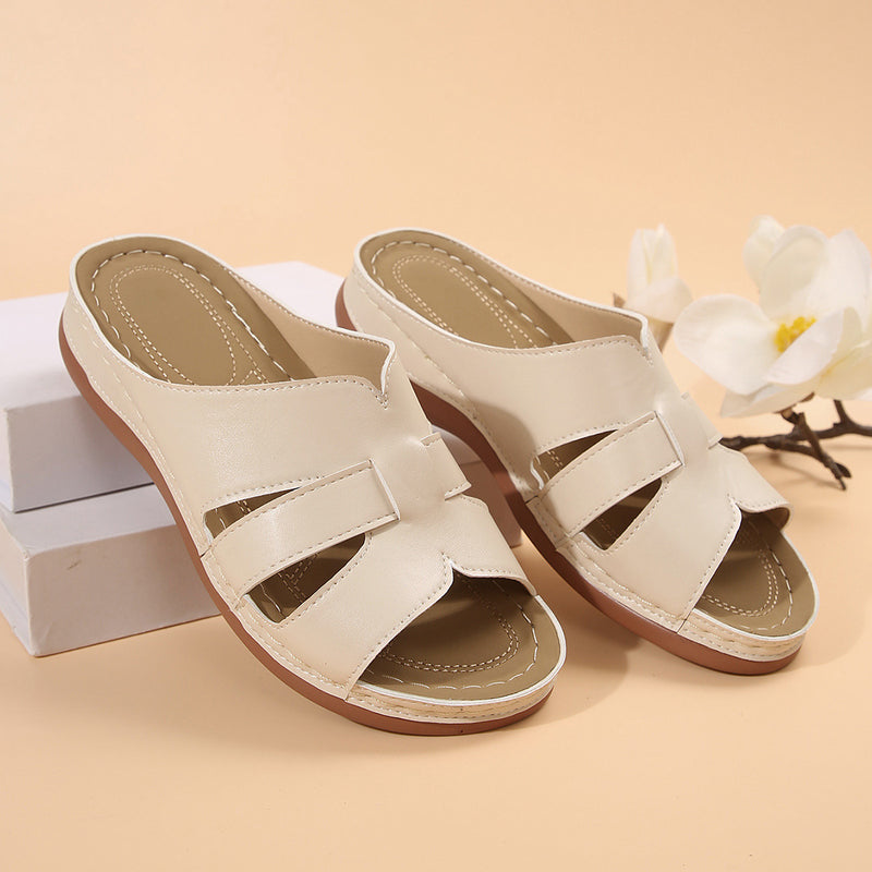 Vintage inspirierte Orthopädische Sandalen