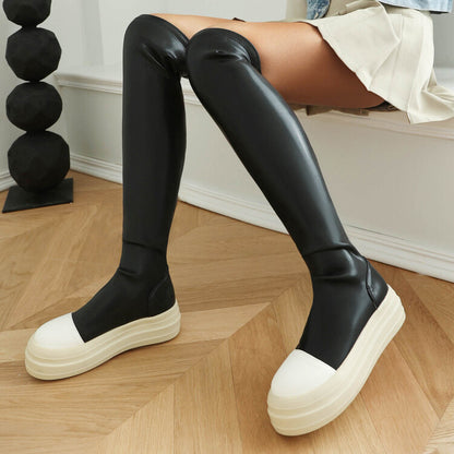 Klassische Orthopädische Stiefel mit zeitlosem Stil