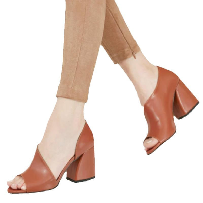 Vintage inspirierte Orthopädische Sandalen
