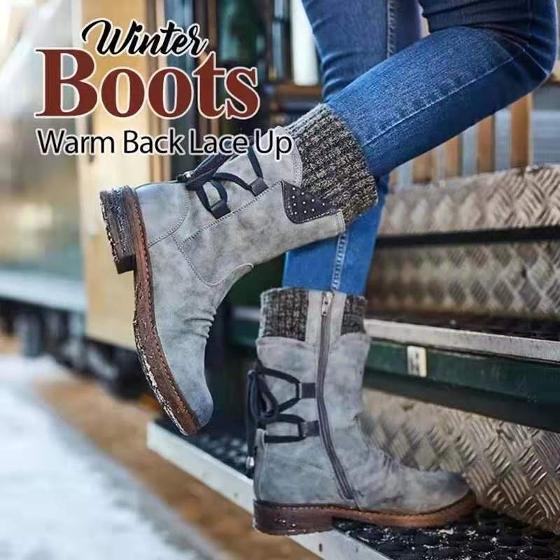 Anmutige Orthopädische Stiefel für modernen Look