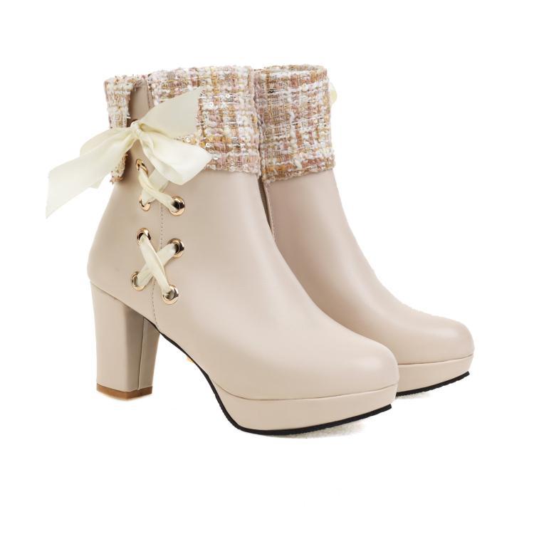 Anmutige Orthopädische Stiefel für modernen Look