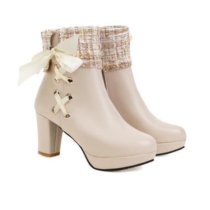 Anmutige Orthopädische Stiefel für modernen Look