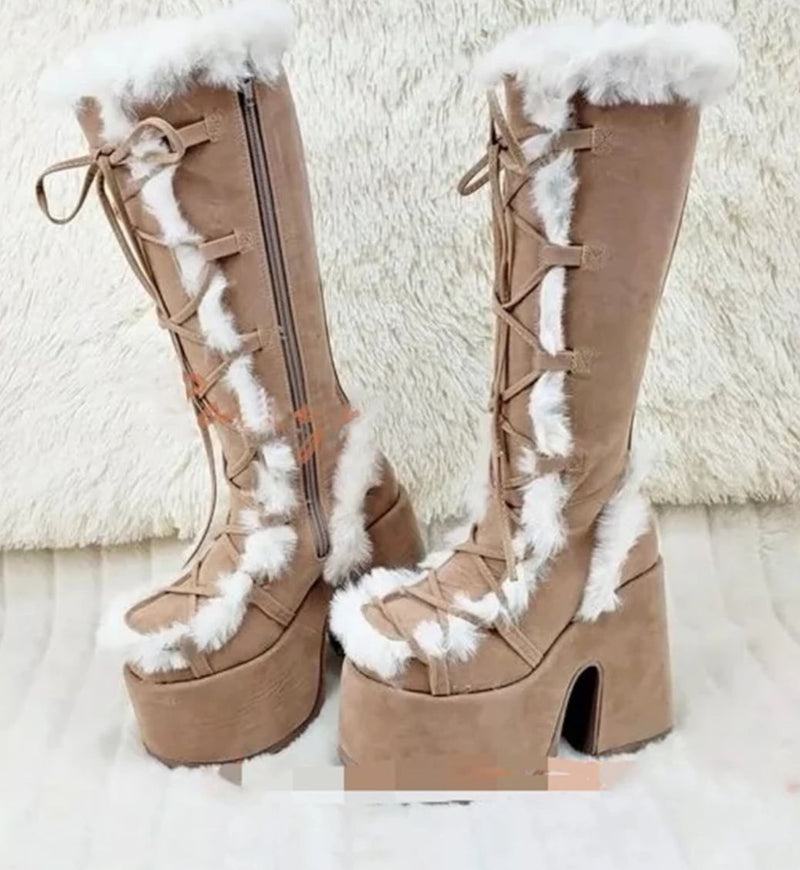 Schicke orthopädische Stiefel mit einzigartigem Design