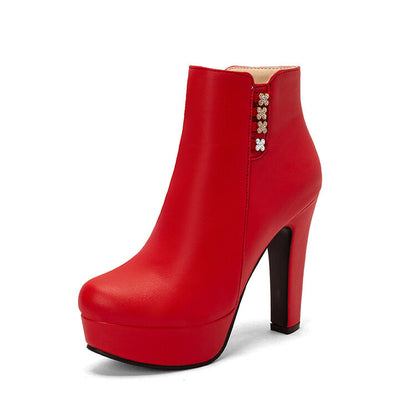 Vintage inspirierte Orthopädische Stiefel