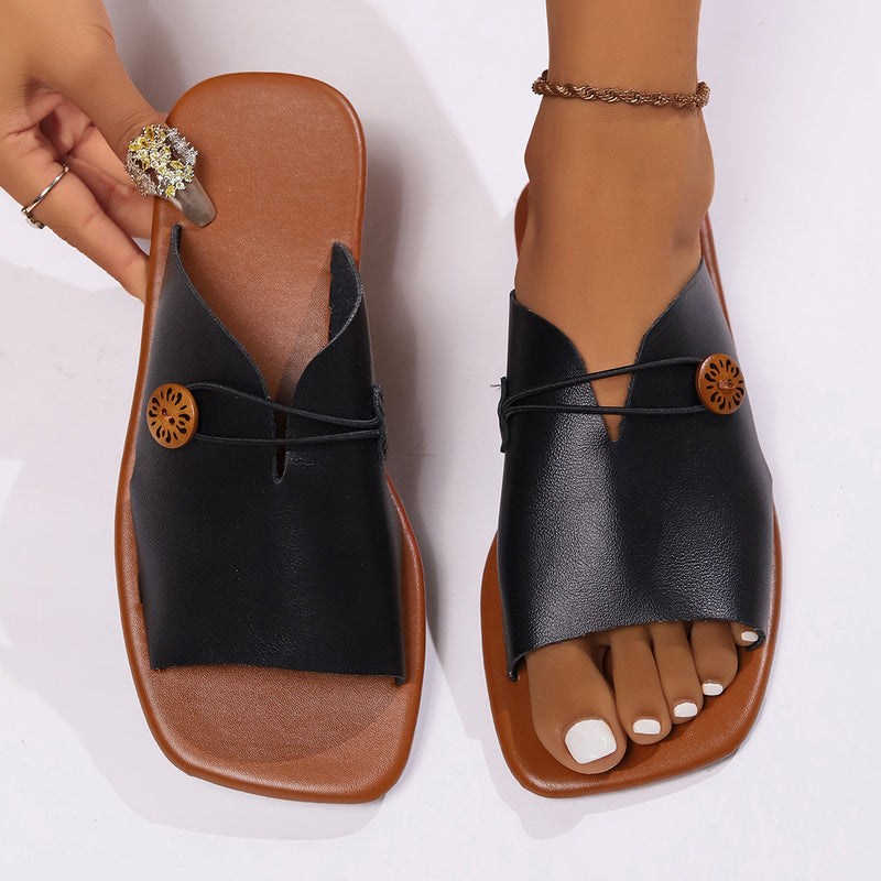 Klassische Orthopädische Sandalen mit zeitlosem Stil