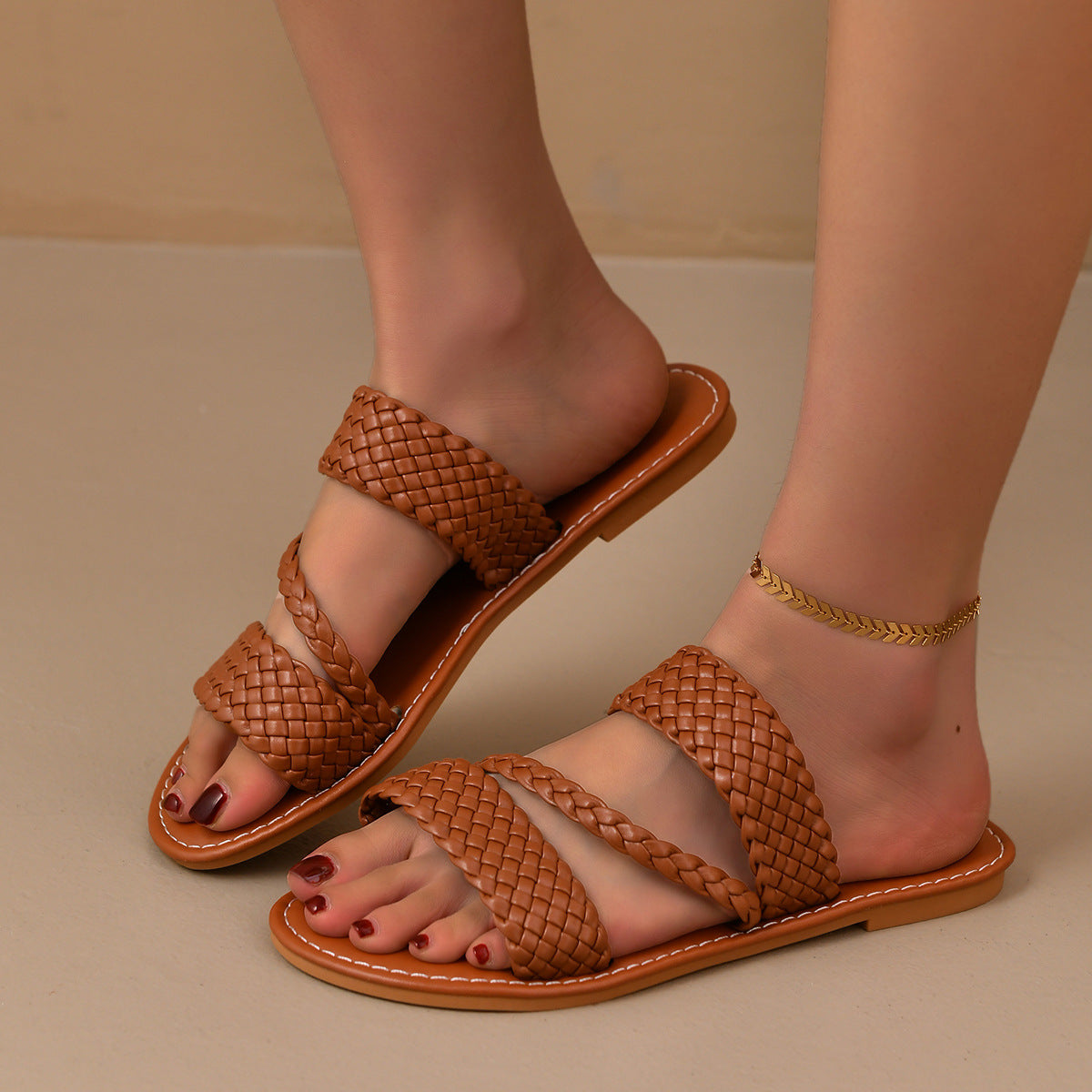 Klassische Orthopädische Sandalen mit zeitlosem Stil