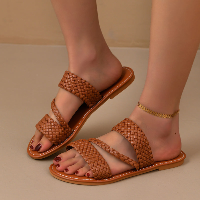 Klassische Orthopädische Sandalen mit zeitlosem Stil