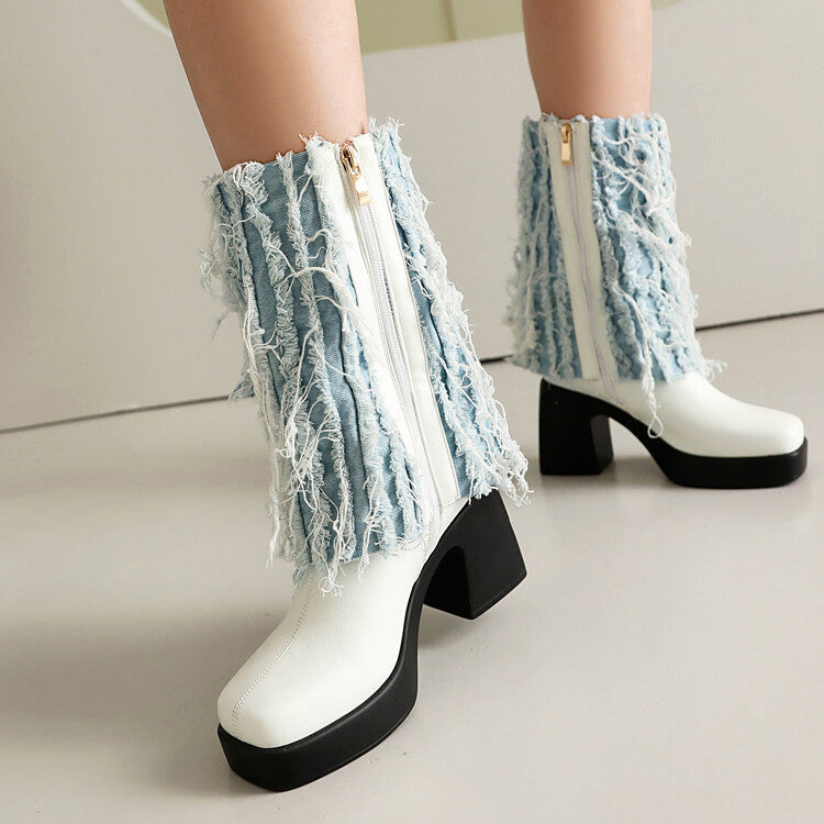 Schicke Orthopädische Stiefel mit einzigartigem Design