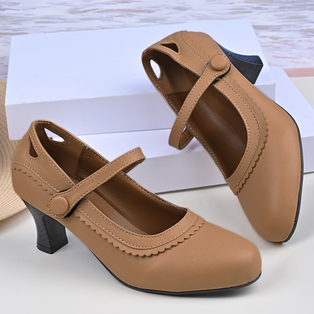 Klassische Orthopädische Schuhe mit zeitlosem Stil