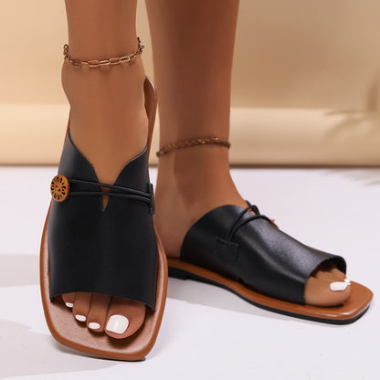 Klassische Orthopädische Sandalen mit zeitlosem Stil
