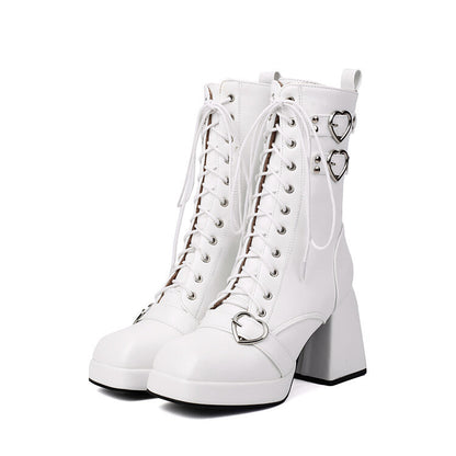 Vintage inspirierte Orthopädische Stiefel