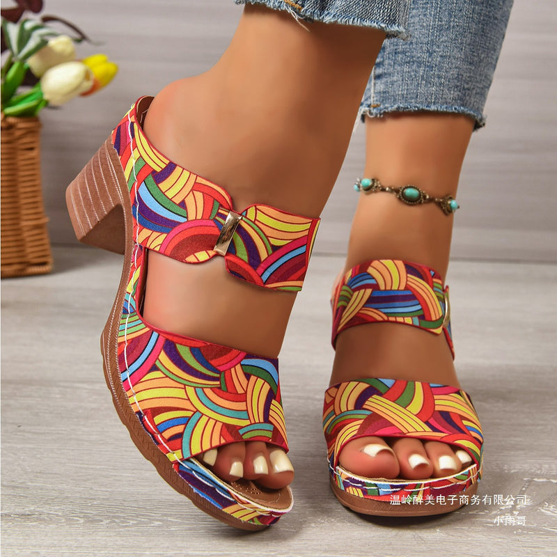 Anmutige Orthopädische Sandalen für modernen Look