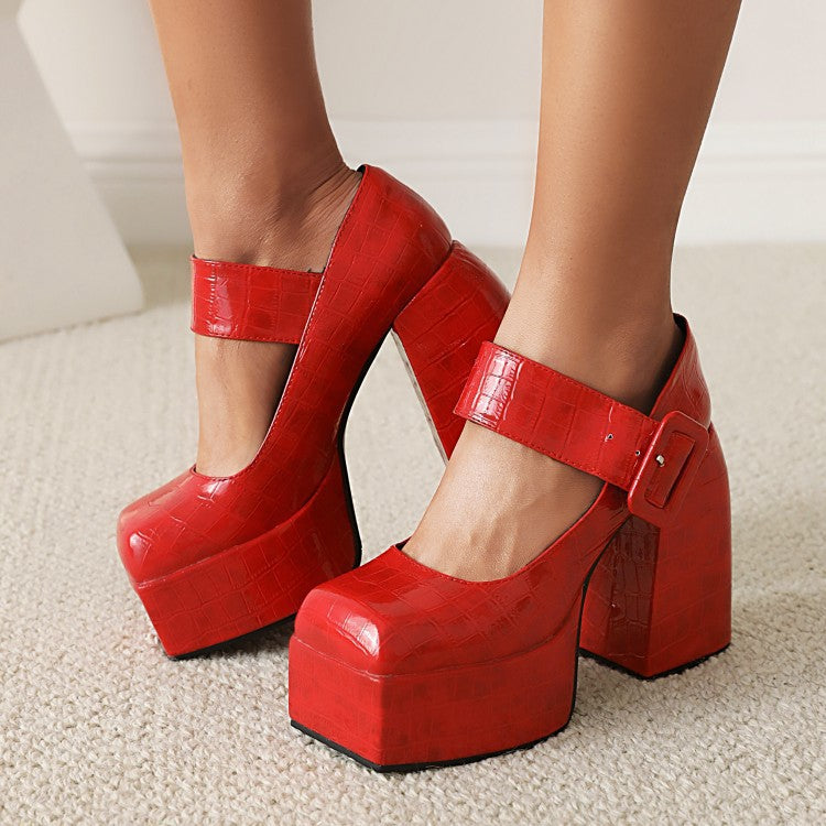 Vintage inspirierte Orthopädische Absatzschuhe