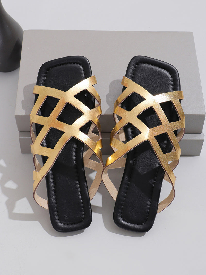 Vintage inspirierte Orthopädische Sandalen
