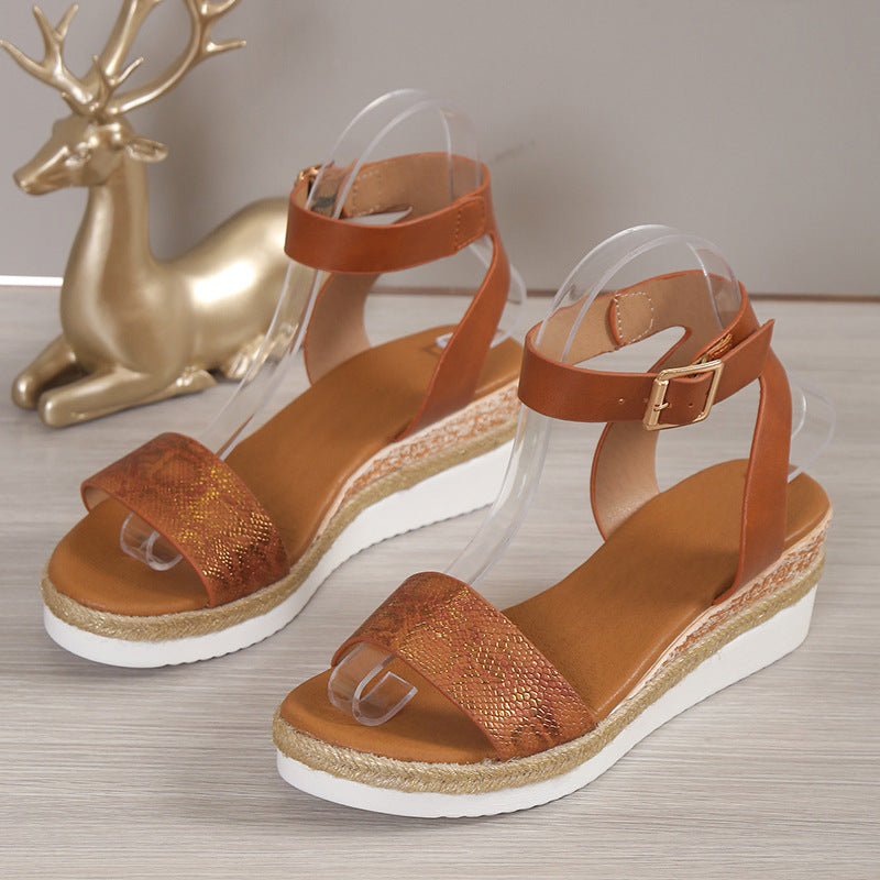 Anmutige Orthopädische Sandalen für modernen Look