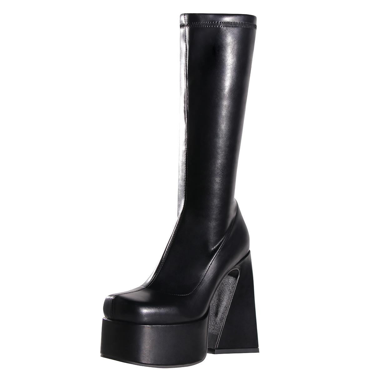 Klassische Orthopädische Stiefel mit zeitlosem Stil