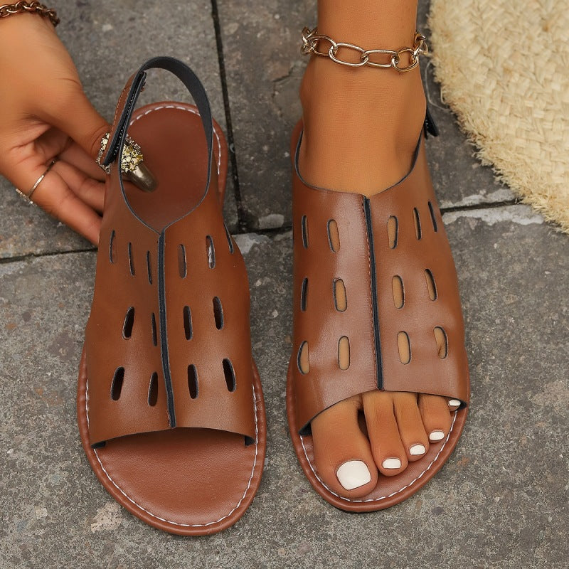 Vintage inspirierte Orthopädische Sandalen