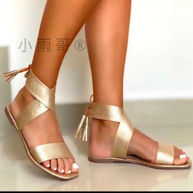 Vintage inspirierte Orthopädische Sandalen