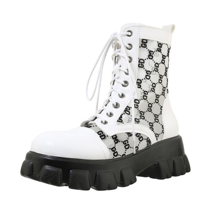 Vintage inspirierte Orthopädische Stiefel
