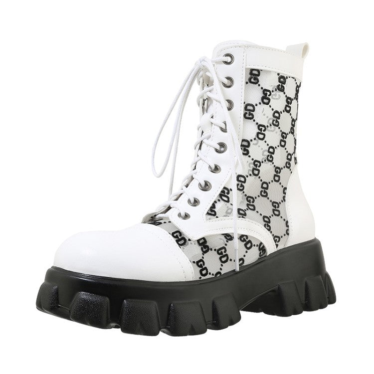 Vintage inspirierte Orthopädische Stiefel
